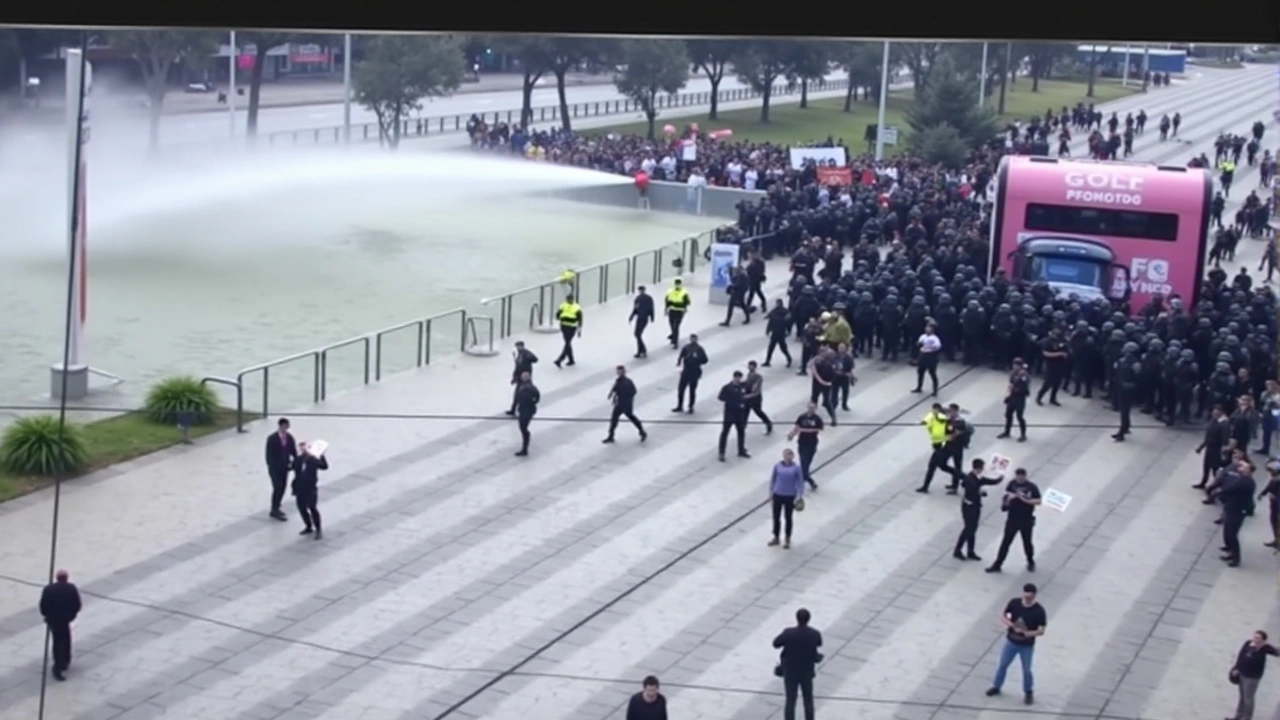 Desórdenes en Romería al Cementerio General Generan Cierre de Estaciones de Metro en Santiago