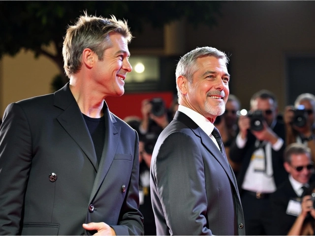 George Clooney y Brad Pitt presentan 'Wolfs' en el Festival de Cine de Venecia