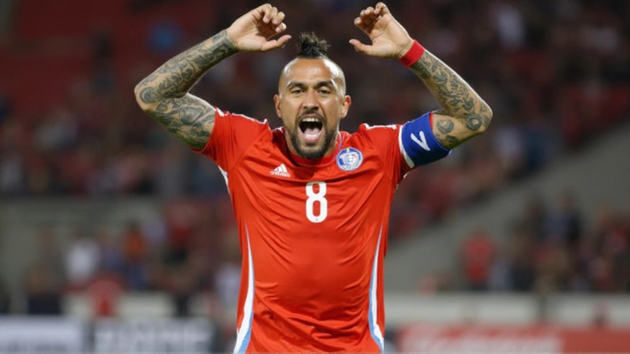 Banner viral de Argentina contra Arturo Vidal aviva la rivalidad con Chile